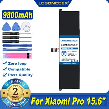 Аккумулятор LOSONCOER 9800 мАч R15B01W для ноутбука Xiaomi Pro серии 15,6 