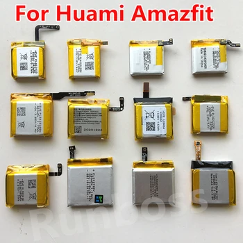 Аккумулятор для Huami Amazfit Bip Ares A1608 Pop Stratos 2 T-rex GTR 2 2e 3 Pro 42 мм 47 мм PL402120V PL382222GH PL412120H PL582624