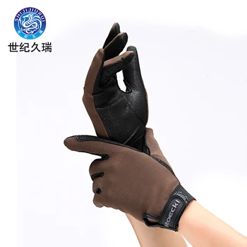 Аксессуары для активного отдыха, нескользящие перчатки для верховой езды, Мужские И женские Дышащие перчатки для взрослых и детей