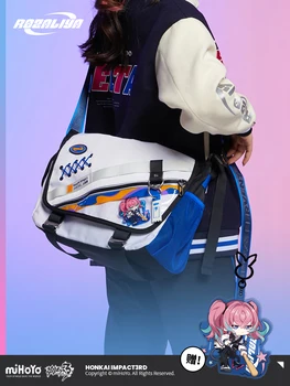 Аниме Honkai Impact 3 Fervent Tempo Δ Тема Модная сумка через плечо, повседневная сумка-мессенджер, школьная сумка для косплея, подарки