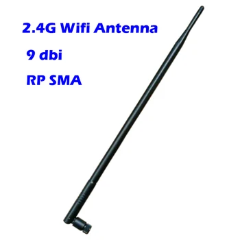 Антенна CERXUS 9dBi Omni WiFi с Разъемом RP-SMA для Беспроводного Сетевого Маршрутизатора/USB-адаптера/Карт PCI PCIe/ IP-камеры / Point