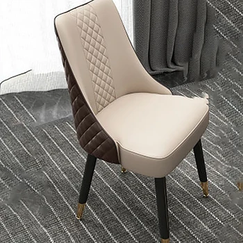 Бархатный дизайнерский обеденный стул Nordic Light, роскошный бытовой обеденный стол из массива дерева, гостиничный обеденный стол, стул для отдыха, ресторан, магазин, Маникюрный стол