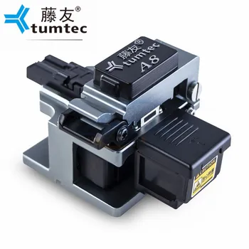 Бесплатная доставка Tumtec Original A8 Высокоточный волоконно-оптический кливер для резки волокон 24-точечным лезвием для сварочного аппарата