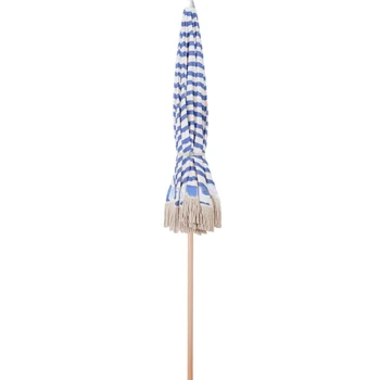 Большой пляжный зонт в винтажном стиле с кисточками и бахромой, цветочный пляжный зонт с кисточкой \\ IT (Origin)