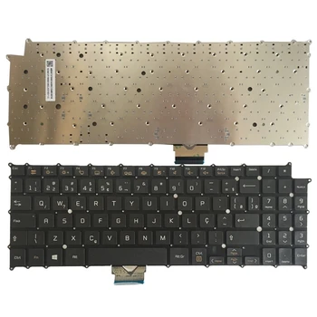 Бразилия, новая клавиатура для ноутбука LG 15Z960 AEW73709803 HMB8146ELB35 BR, черно-белая раскладка