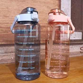 Бутылка для воды для занятий спортом на открытом воздухе объемом 2 л, чайник, портативная бутылка для воды для альпинизма, велосипедные чашки для спортзала
