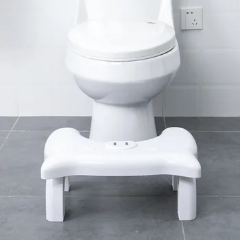Бытовой складной табурет для унитаза, детский стул, скамеечка для ног, вспомогательный противоскользящий инструмент для подъема горшка в ванной