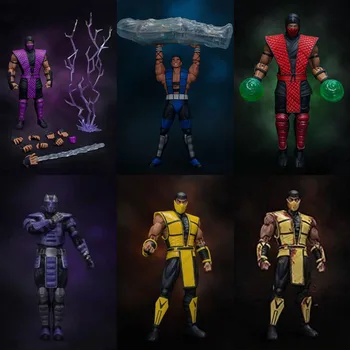 В наличии Storm toys в масштабе 1/12 Коллекционная Фигурка Mortal Kombat Ninja Rain ERMAC Sub-Zero SMOKE Scorpion 6 