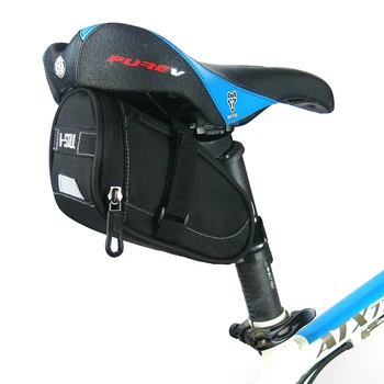 Велосипедная Седельная сумка B-SOUL Водонепроницаемая Задняя сумка для MTB велосипеда, Светоотражающая Велосипедная сумка для заднего сиденья, Аксессуары для велосипеда