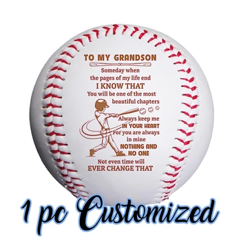 Вы Единственный персонализированный подарок для любителей бейсбола ручной работы, бейсбольные мячи с пользовательским названием, выгравированные поставщиком Dropshipping Pod