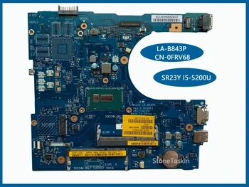 Высококачественная Материнская плата AAL10 LA-B843P для ноутбука Dell Insprion 5558 CN-0FRV68 FRV68 SR23Y I5-5200U DDR3L 100% Протестирована