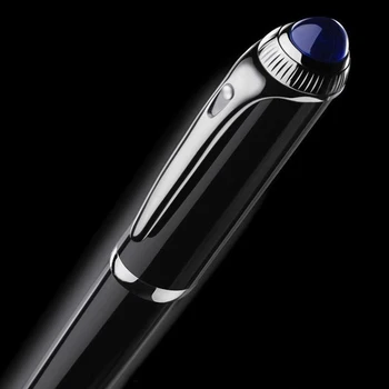 Высококачественная полимерная ручка CA с сапфировой вращающейся чернильной ручкой известного роскошного бренда office writing signature pen Без коробки