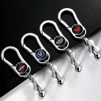 Высококачественный брелок для ключей Kia с логотипом автомобиля, креативный металлический брелок из сплава, держатель для кольца Rio Sportage Carnival