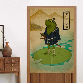 Дверная Занавеска из ткани Noren для Японской Кухни