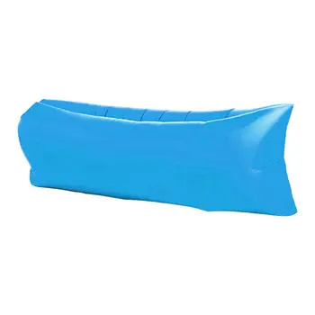 Диван-кресло Прочный однотонный спальный мешок для отдыха Надувной воздушный ленивый диван Надувной диван для улицы