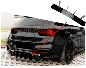 Для BMW 1 серии F20 M140i 2015-2019 Хэтчбек Задний бампер для губ, диффузор, спойлер, сплиттер, протектор для стайлинга автомобилей