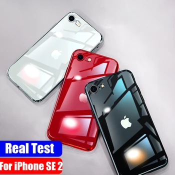 Для iPhone 12 Pro Чехол С мягким Прозрачным Покрытием Чехлы Для телефонов Apple iPhone SE 11 7 8 Plus X XS Max 12 Mini Max Cover Case Coque