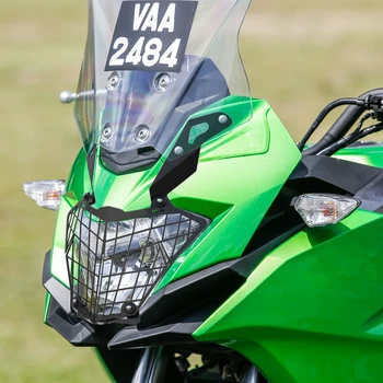 Для kawasaki VERSYS-X 250 ABS VERSYS-X 300 ABS 2017 2018 2019-2023 Защита Фары Мотоцикла, Решетка для Гриля, Защитная Решетка 