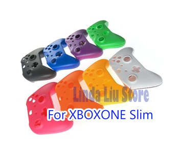 Для Microsoft Xbox One S для XboxOne Slim Замена верхней лицевой панели чехол Передняя оболочка ручка Крышка корпуса контроллера