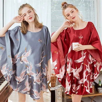 Женское платье-кимоно Новости 2022 года Пижамы в японском стиле Домашняя одежда Юката Азиатская одежда для сна Блузка Японский Купальный халат Ночной