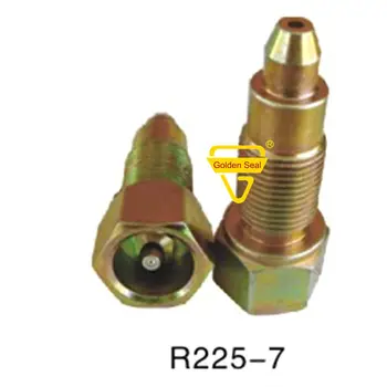Запчасти для экскаватора, приспособление для регулировки гусеницы, смазочный клапан, смазочный ниппель для экскаватора HYUNDAI R225-7
