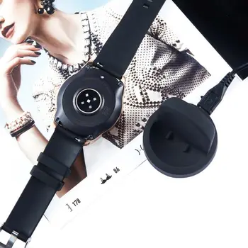Зарядное устройство QI Wireless Charging Base Dock Cradle для Samsung Galaxy Watch Gear S3 S2 SM-R800 R805 R810 R815