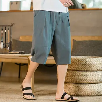 Защитные быстросохнущие шорты с карманами на шнурках, мужские брюки для мужчин