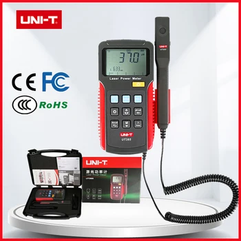 Измеритель мощности лазера UNI-T UT385 Прибор для Определения Мощности Лазерного Оборудования Прецизионное Измерение Мощности с помощью Лазерных Датчиков LCD