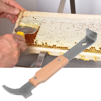 Инструмент для Пчелиного Улья, Пчелиный Скребок Для Пчеловода, Вынимающий Мед, J-образный крючок, Скребок, Инструменты Для Пчеловодства, Инструмент Для Пчеловода
