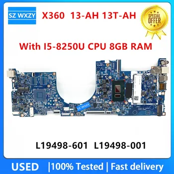 Используется для HP X360 ENVY 13-AH 13T-AH Материнская плата ноутбука С процессором I5-8250U 8 ГБ оперативной памяти L19498-601 L19498-001 17892-1N 448.0EF07.001N
