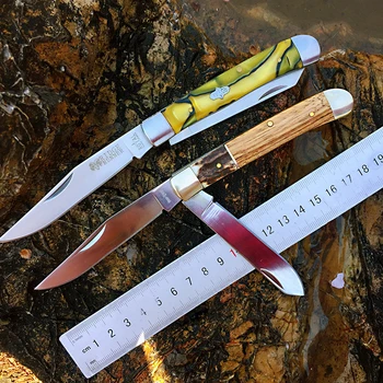 Карманные ножи с откидным лезвием для костяного шва Классические традиционные Охотничьи Рыболовные походные тактические высокого качества
