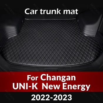 Коврик в багажник автомобиля для Changan UNI-K New Energy 2022 2023 Пользовательские автомобильные аксессуары для украшения интерьера автомобиля