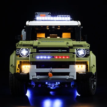 Комплект светодиодной подсветки Kyglairng для конструкторов LEGO 42110 серии Technic Defender (стандартная версия) (в комплект входит только подсветка)