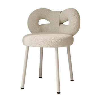 Косметический стул Современный Минималистичный Бант для спальни из Овечьей шерсти Туалетный Столик Табурет Стул