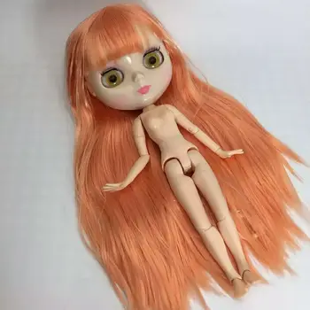 Кукла обнаженная Блит с оранжевыми волосами, модная кукла factory doll 20171221