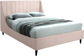 Легкая роскошная кровать, современная простая мягкая сумка для хранения в высоком ящике, двуспальная кровать, модель мебели для спальни, спальный гарнитур, двуспальная кровать