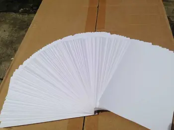 Листы глянцевой фотобумаги для струйной печати 230 гсм формата А4 для струйного принтера с красителем 50 штук