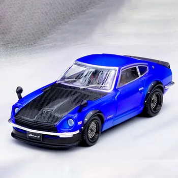 Литой под давлением Nissan Z (s30) в масштабе 1: 64, имитация берега залива, модель автомобиля из сплава, коллекция игрушек для взрослых и детей, коллекция подарков и сувениров