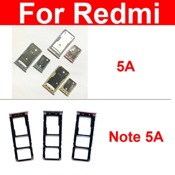 Лоток для Micro Sd и Sim-Карт Для Xiaomi Redmi Hongmi Red Rice Note 5A Держатель Гнезда Для Чтения SIM-карт Замена Адаптера Patrs