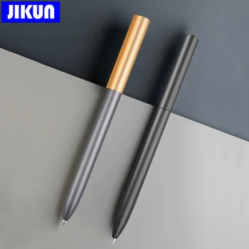 Металлические гелевые ручки JIKUN 0,5 мм Роскошная фирменная шариковая ручка Офисные письменные принадлежности Канцелярские принадлежности и аксессуары