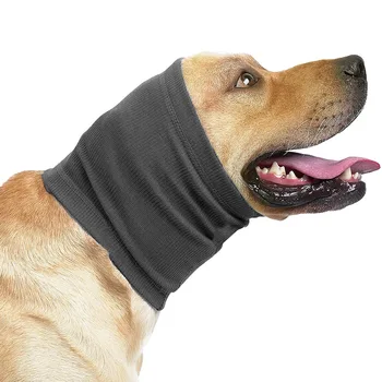 Многофункциональная ушная накладка для домашних собак Защита от холода Зимой на открытом воздухе Наушники с Шумоподавлением Ветрозащитный Теплый Шарф для щенков Головной Убор