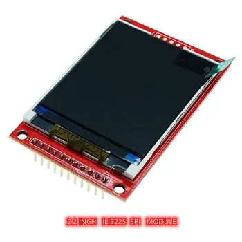Модуль ILI9225 SPI 2,2-дюймовый ЖК-дисплей 18 pin 11P 3/4 провода 176 * 220 Адаптер печатной платы Базовая плата подключает UNO Mega 2560 напрямую без прикосновения