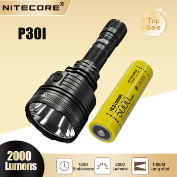 Мощный фонарик NITECORE P30i 2000 люмен CREE XHP35 HI LED USB аккумуляторный фонарик с батареей 9000 мАч Прожектор