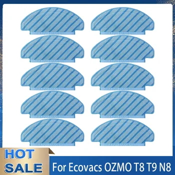 Моющиеся Тканевые Прокладки для Швабры Ecovacs Deebot Ozmo T8 AIVI/T8 Max/ T8/ T9/T9 AIVI /N8/ N8 Pro Plus/ N8 Pro/Yeedi Vac Robot Vacuum