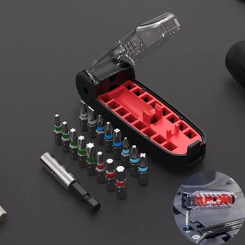 Набор многофункциональных гаечных ключей Youpin Wiha 17 В 1, мини-портативный карманный набор отверток в форме рта Крокодила, магнитный