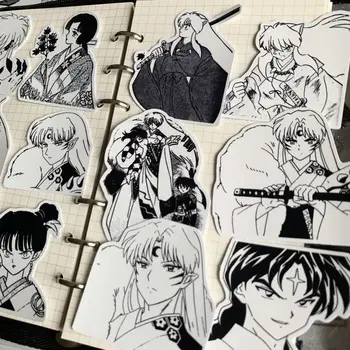 Наклейка Inuyasha Manga Анимация Ручной занавески, Оригами, Закат, упаковка стикеров Guigui