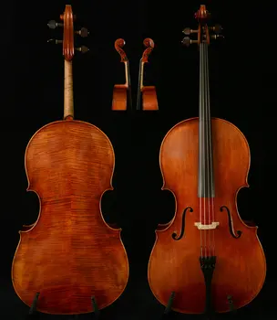 Настоящее фото Работы мастера виолончели Montagnana Ванга № W19, 2023