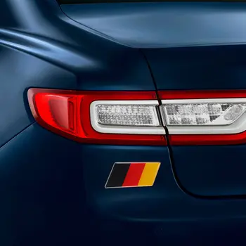Немецкий Флаг Эмблема Значок Наклейка Передняя Решетка Бампер для Автомобиля