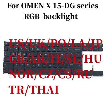 Новая оригинальная клавиатура для ноутбука HP OMEN X 15-DG 15-dg0xxx 15-dg0000 15T-DG000 15-dg0024nr 15-dg0003TX TPN-Q215 RGB BL