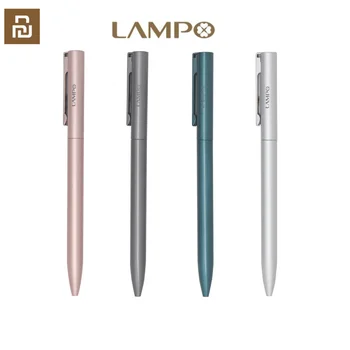 Новая ручка Youpin LAMPO Neutral Pen 0,5 мм, черные сменные металлические ручки, поворотный переключатель, Гладкая мягкая ручка для письма, ручка для вывесок для офиса, дома, школы